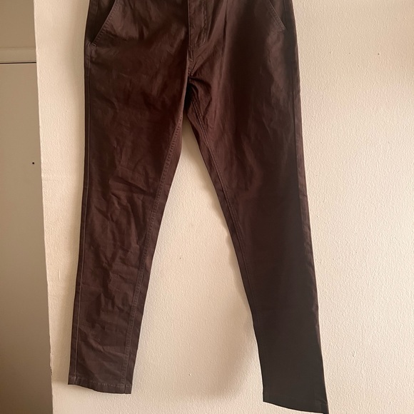 Plaid&Plain Men's Slim Fit Dress Pants - Picture 6 of 6